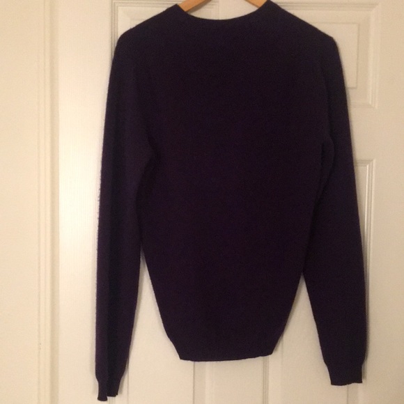 NWT Purple Cashmere Ted Baker V-neck sweater - Picture 10 of 14